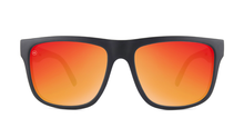 Load image into Gallery viewer, Knockaround Torrey Pines - Matte Black / Red Sunset
